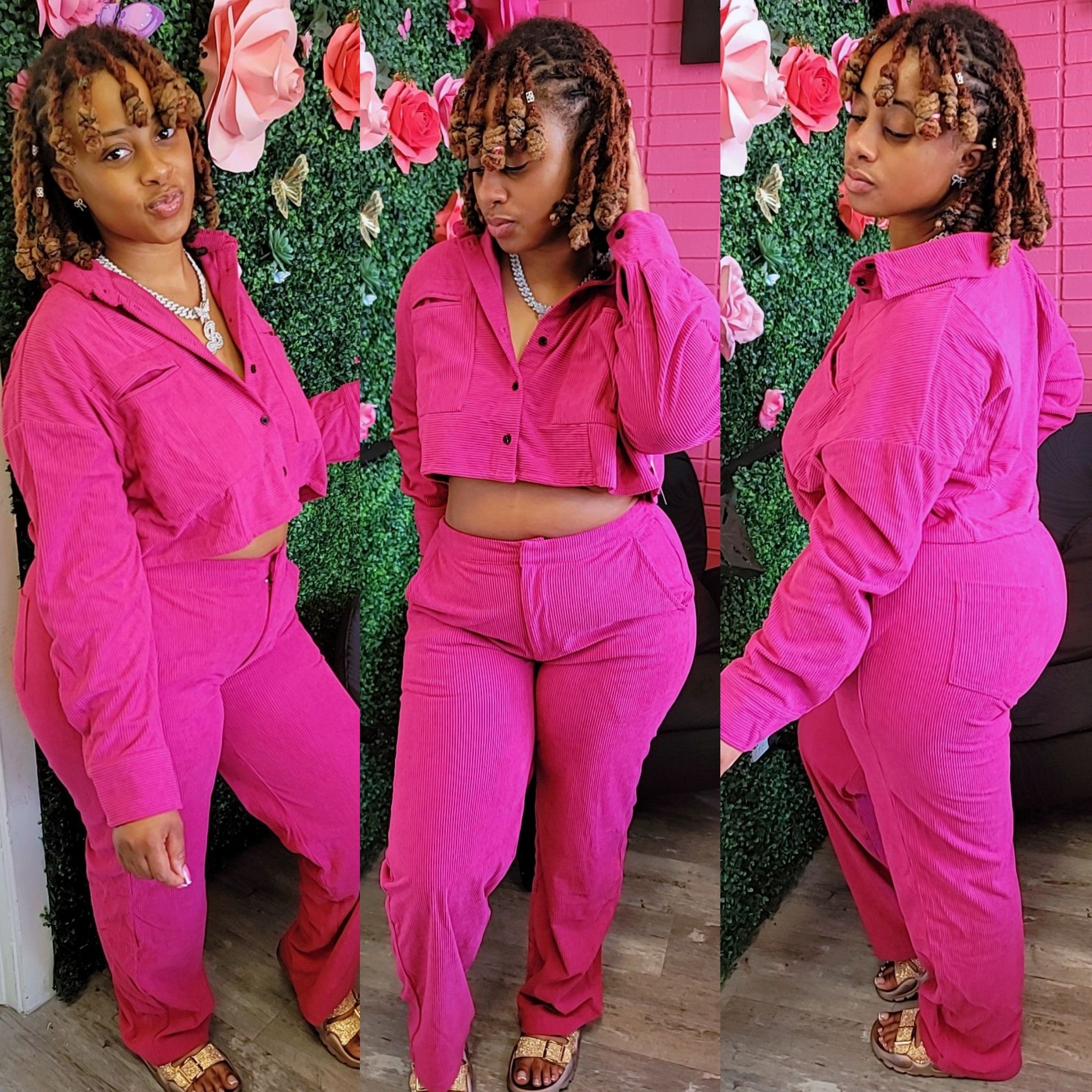 Barb Pink Set